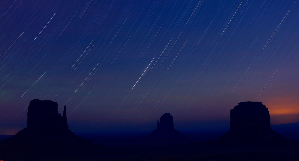 Photo by Pixabay: https://www.pexels.com/photo/night-arizona-startrails-monument-valley-48182/