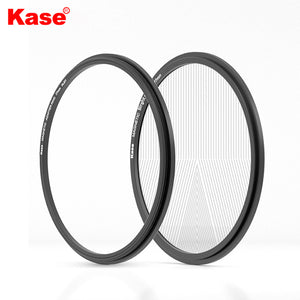 Kase Bright Star Professional Bahtinov Filter Focus Threaded Filter with Magnetic Adapter 77mm/82mm