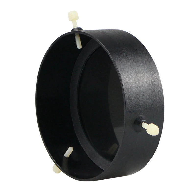 Telescope solar filter for sunspots and solar eclipses